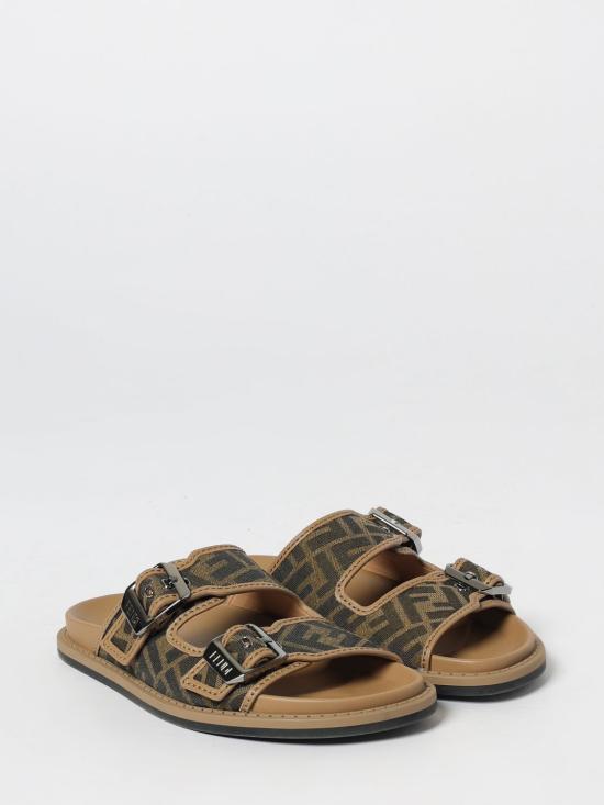 26SS 펜디 뮬/슬리퍼 7X1604AJZF F1ICN Tobacco - FENDI