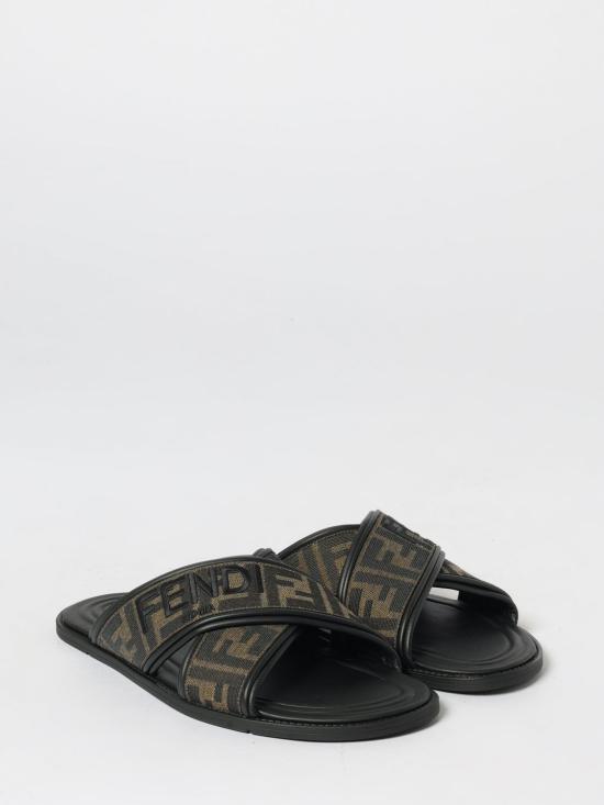 26SS 펜디 뮬/슬리퍼 7X1548AJZE F0R7R Tobacco - FENDI