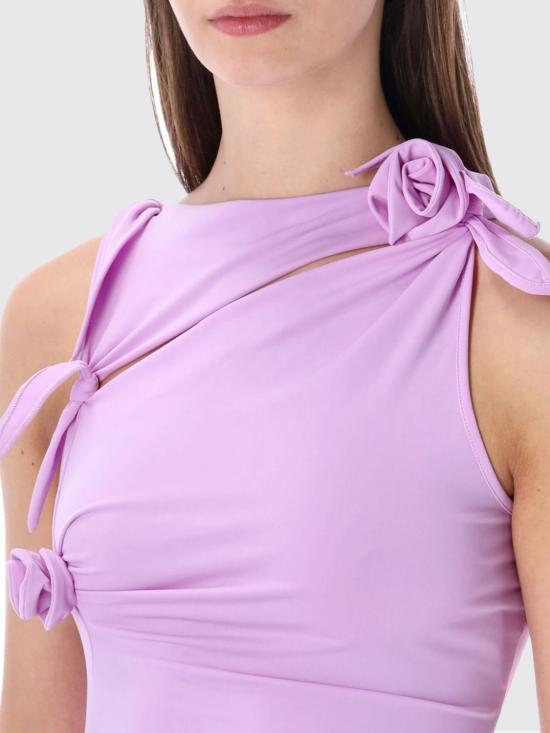 26SS 코페르니 민소매 티셔츠 COPT76F5021 PRP Violet - COPERNI