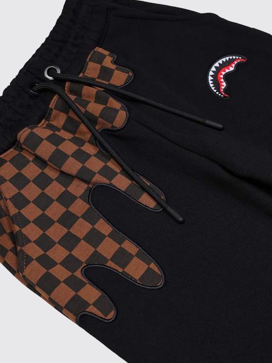 25FW [키즈] 스프레이그라운드 트레이닝/조거 팬츠 SPY1266G Black - SPRAYGROUND