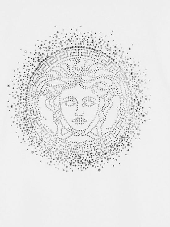 26SS 베르사체 반팔 티셔츠 10232061A17216 2W210 White - VERSACE