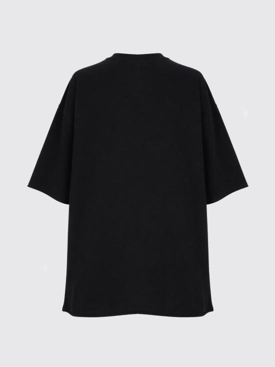 26SS 릭 오웬스 반팔 티셔츠 RP01F6204JA1 09 Black - RICK OWENS