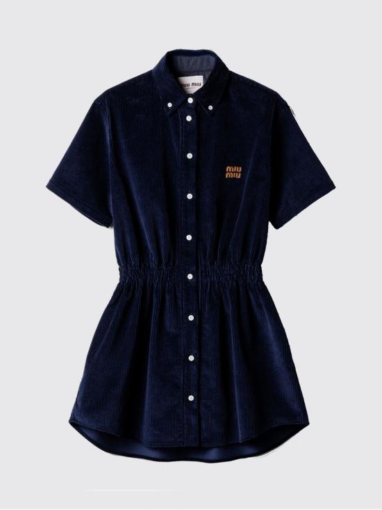 26SS 미우미우 롱 원피스 MF613318SZ F0008 Blue