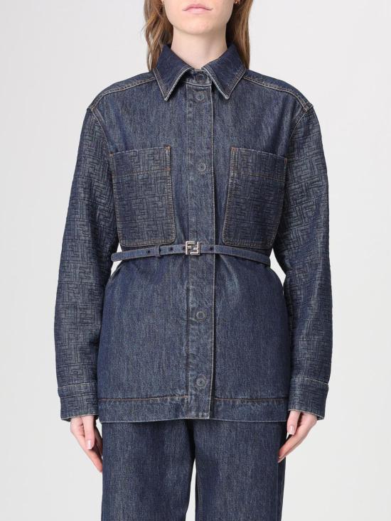 26SS 펜디 자켓 FLF677AW82 F1UKI Blue