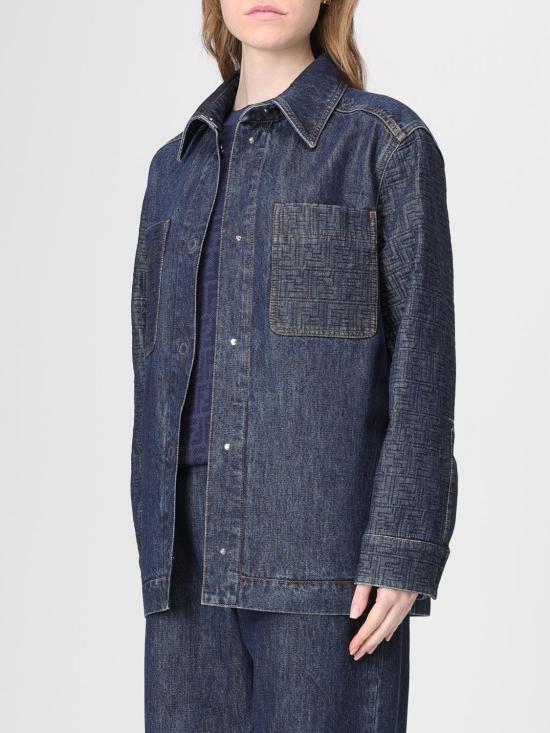 26SS 펜디 자켓 FLF677AW82 F1UKI Blue - FENDI