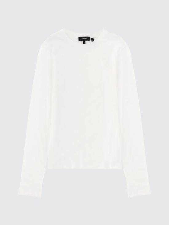 26SS 띠어리 반팔 티셔츠 L1024522 100 White - THEORY