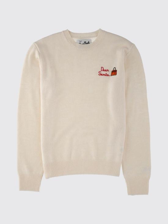 25FW 세인트바쓰 스웨터 QUE0032 03955I White 1 - MC2 SAINT BARTH