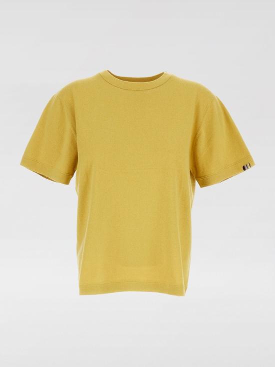 26SS 익스트림캐시미어 반팔 티셔츠 26821011TU05 CORN Yellow - EXTREME CASHMERE