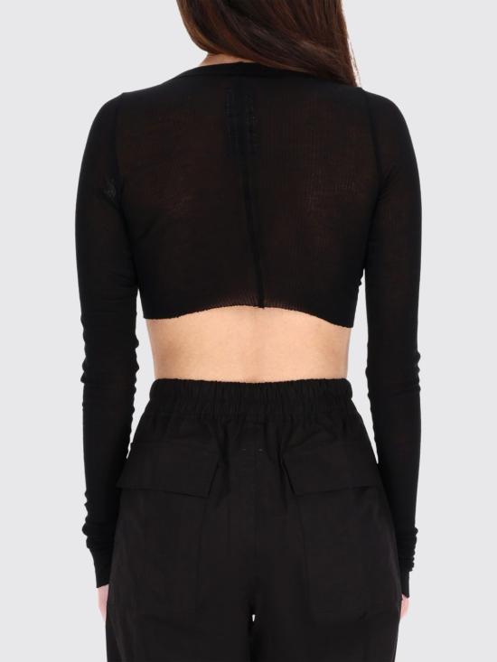 26SS 릭 오웬스 반팔 티셔츠 RP01F6220RC 09 Black - RICK OWENS