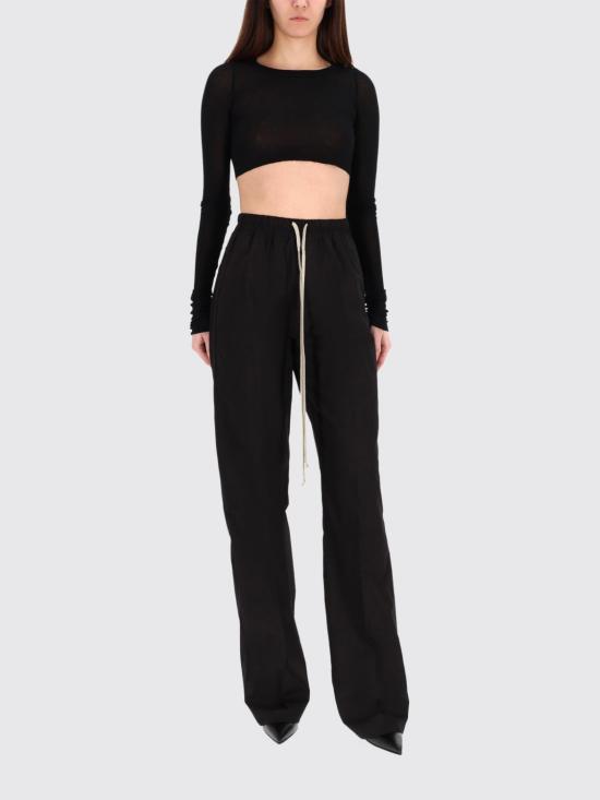 26SS 릭 오웬스 반팔 티셔츠 RP01F6220RC 09 Black - RICK OWENS