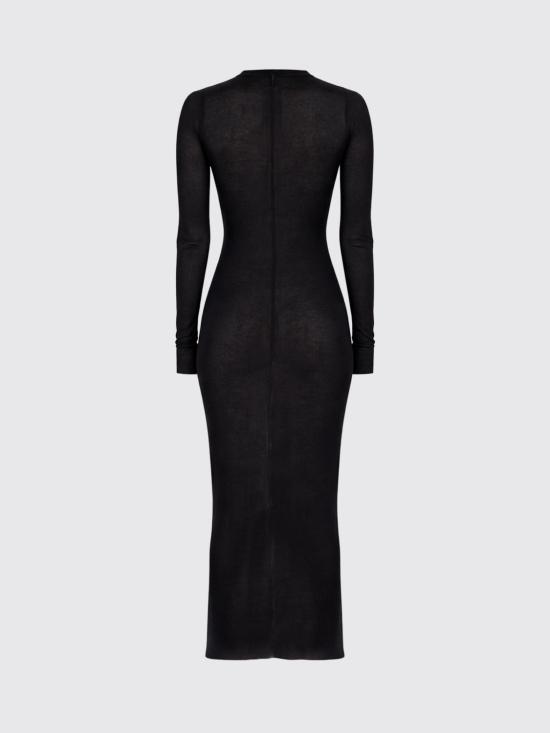 26SS 릭 오웬스 롱 원피스 RP01F6546RC 09 Black - RICK OWENS