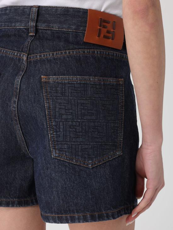 26SS 펜디 숏팬츠 FLP861AW82 F1UKI Blue - FENDI