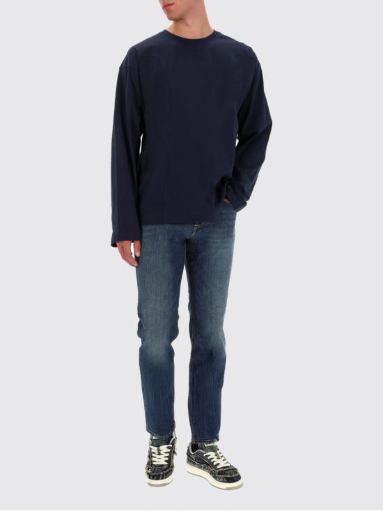 25FW 디젤 반팔 티셔츠 A194440AIJU 81E Blue - DIESEL