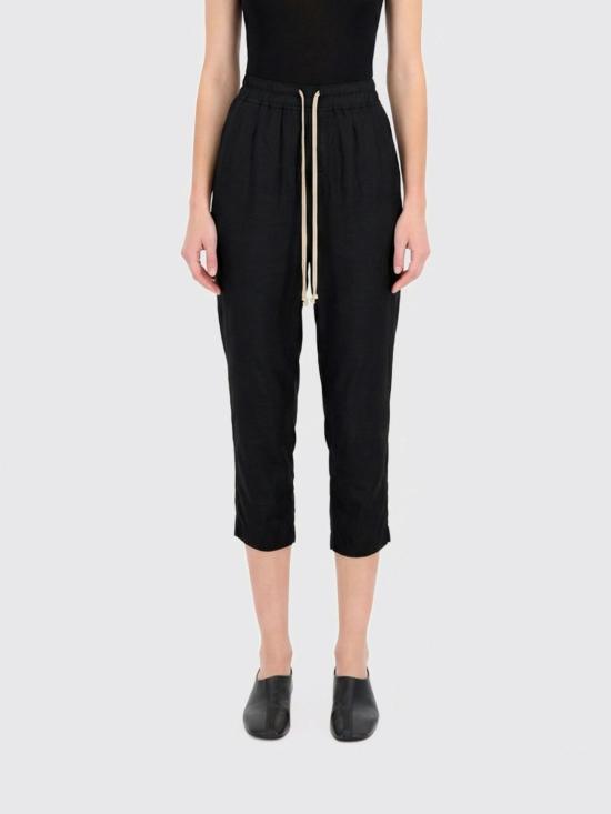 26SS 릭 오웬스 스트레이트 팬츠 RP01F6303N 09 Black