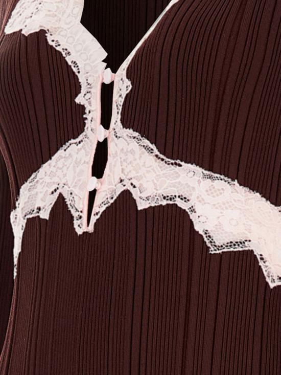 26SS 셀프 포트레이트 스웨터 RS26176TBBU Brown - SELF PORTRAIT