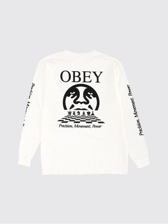 25FW 오베이 반팔 티셔츠 168004226 PIGMENTVINTAGE White - OBEY
