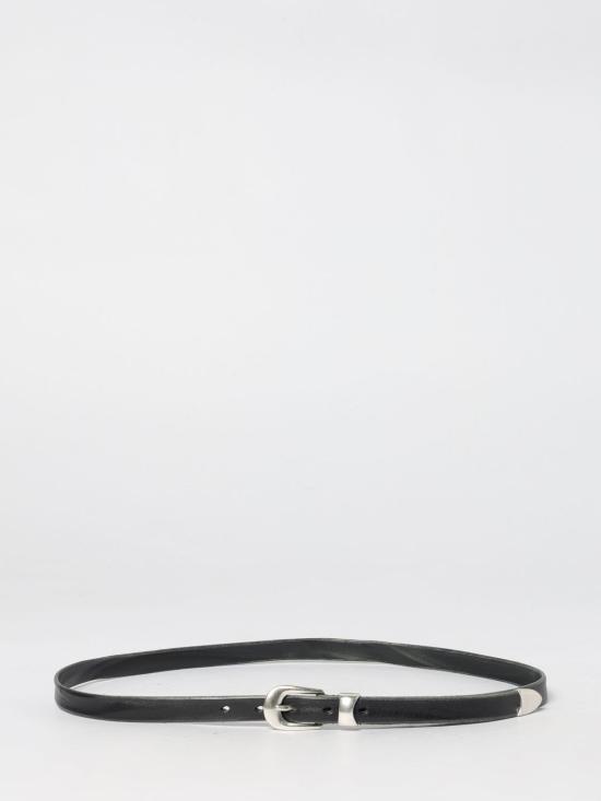 26SS 아워레가시 2cm 레더 벨트 A2208BBLA Black