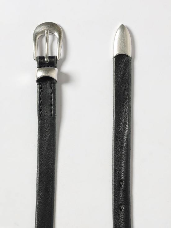 26SS 아워레가시 2cm 레더 벨트 A2208BBLA Black - OUR LEGACY