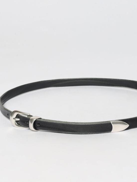 26SS 아워레가시 2cm 레더 벨트 A2208BBLA Black - OUR LEGACY