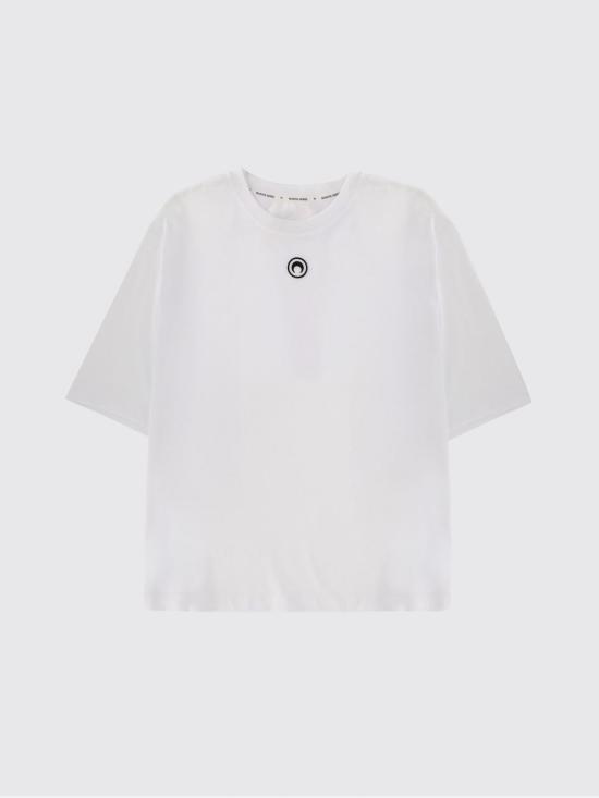 25FW 마린세르 반팔 티셔츠 MTT077BCJER0009 WH10 White - MARINE SERRE