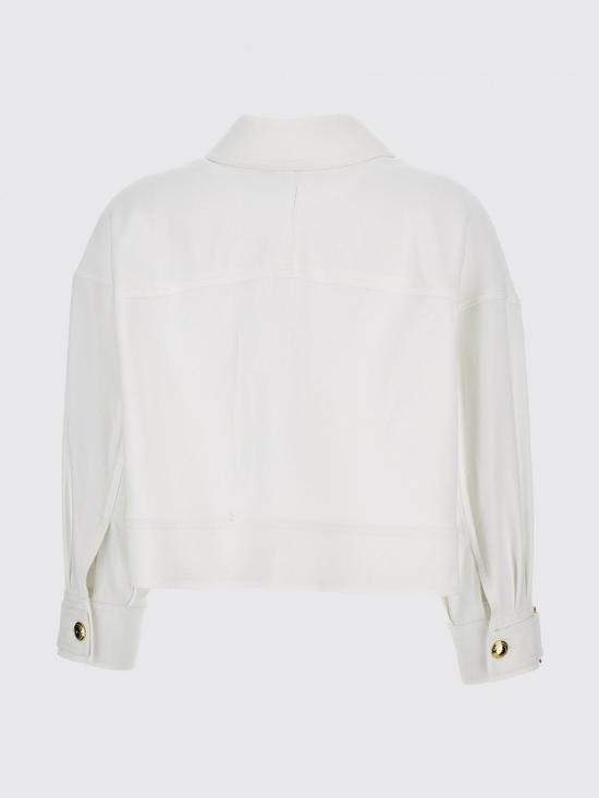26SS 엘리자베타프랜치 자켓 GB00561E2 360 White - ELISABETTA FRANCHI