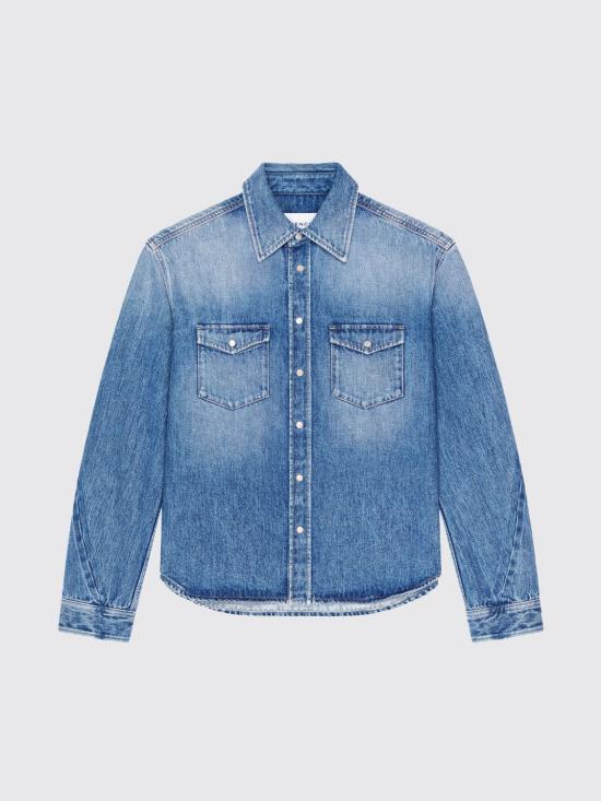 26SS 지방시 데님 셔츠 BM616V5YD3 420 Denim