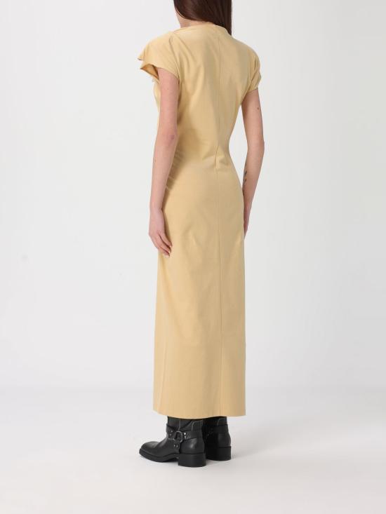 26SS 이자벨마랑 롱 원피스 RO0307FAA1N41I 10DW Yellow - ISABEL MARANT