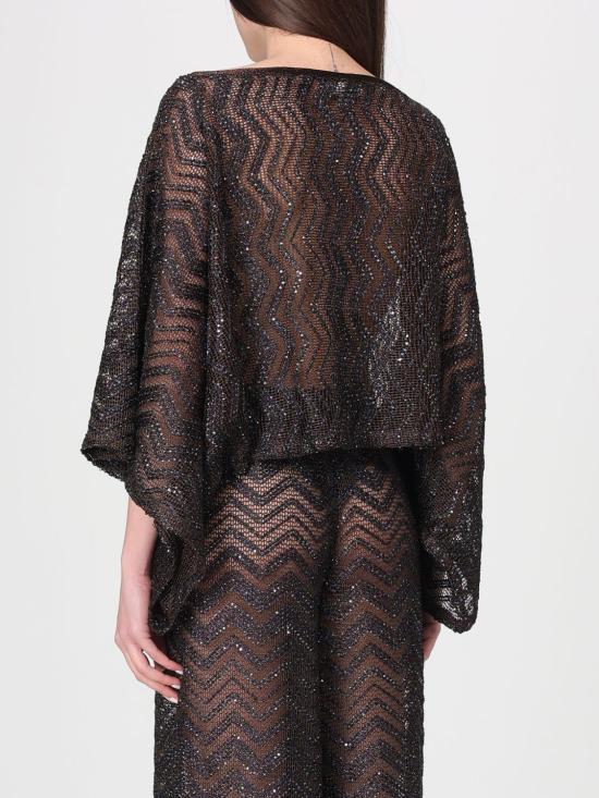 26SS 미소니 긴팔 티셔츠 MS26SK06BV00IT S80EQ Brown - MISSONI