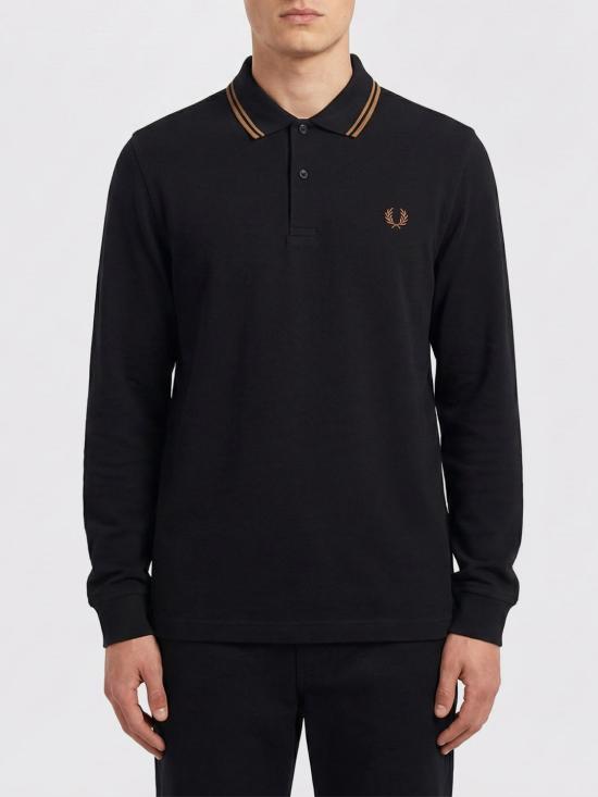 25FW 프레드페리 폴로 티셔츠 M3636 S77 Black 2