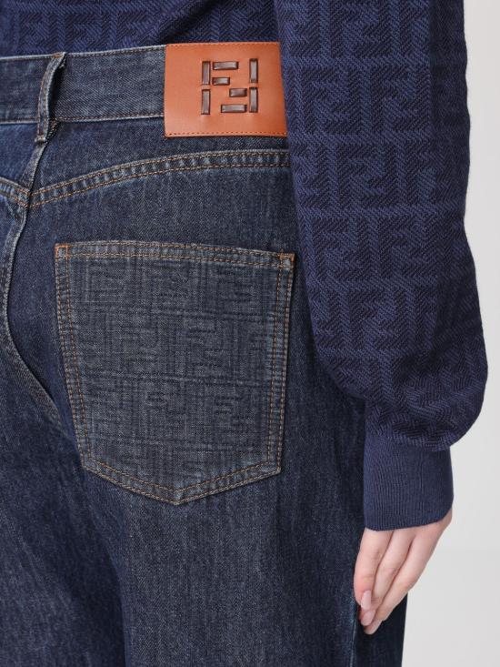 26SS 펜디 데님 팬츠 FLP882AW82 F1UKI Denim - FENDI