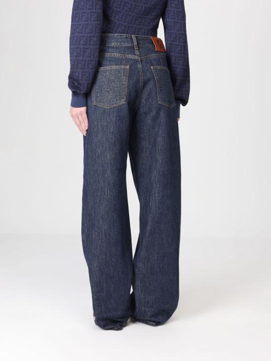 26SS 펜디 데님 팬츠 FLP882AW82 F1UKI Denim - FENDI