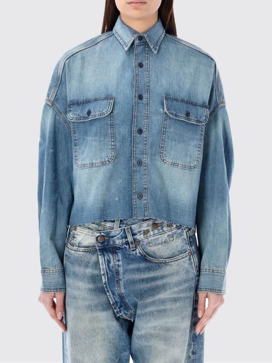 26SS 알13 셔츠 R13W3163243 4003 Blue