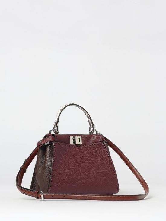 26SS 펜디 피카부 미니백 8BN244AWP3 F1VFE Burgundy - FENDI