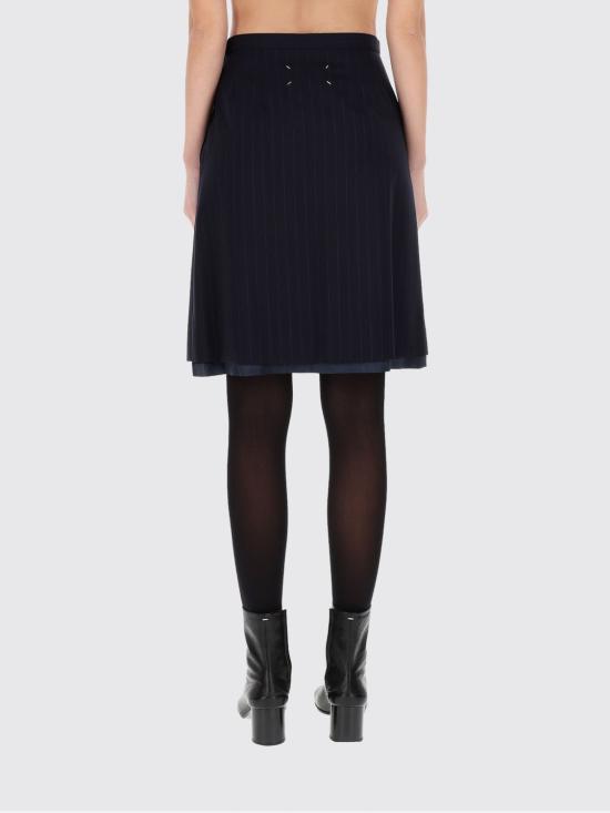 25FW 마르지엘라 미디 스커트 S29ME0033M355815 24F Blue - MAISON MARGIELA