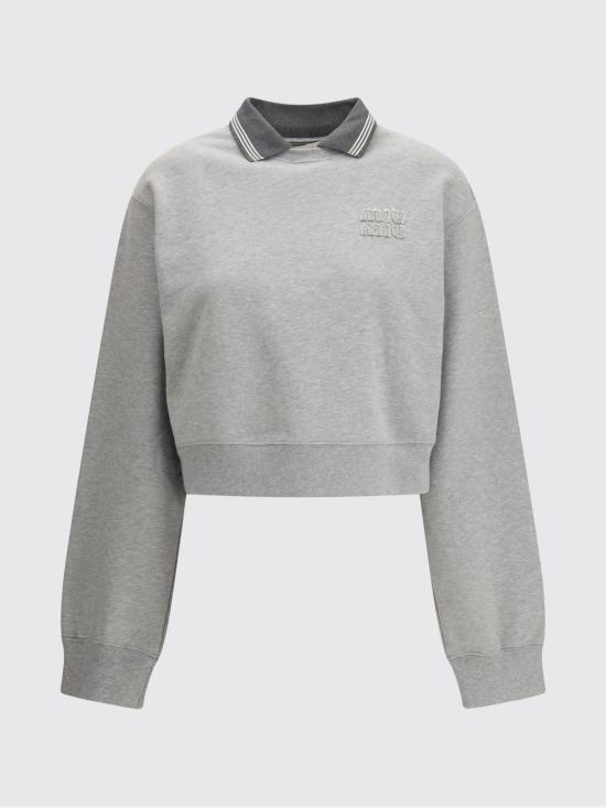 26SS 미우미우 스웨터 MJLA1518ZX F0031 Grey