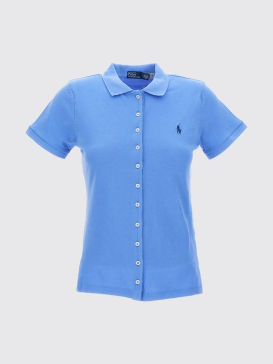 26SS 폴로 랄프로렌 폴로 티셔츠 211939272 005 Gnawed Blue - POLO RALPH LAUREN