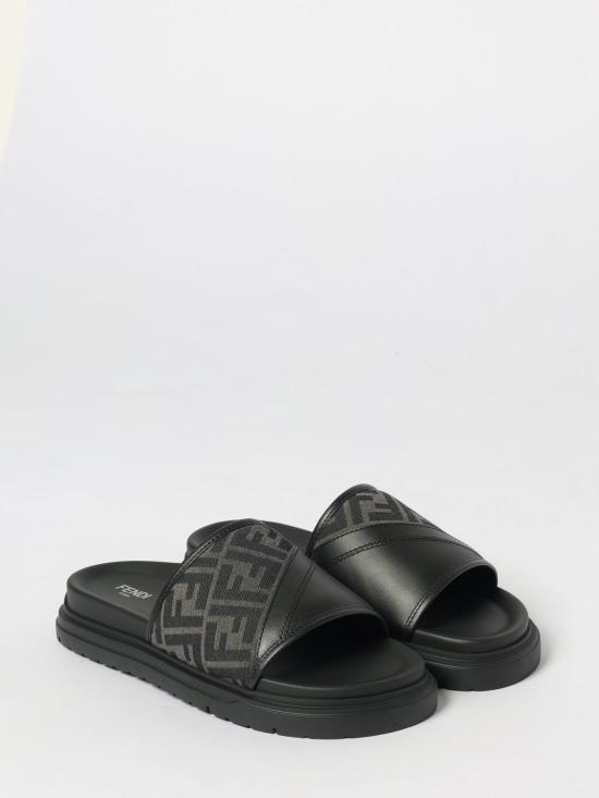 26SS 펜디 뮬/슬리퍼 7X1674AF5T F1OOG Black - FENDI