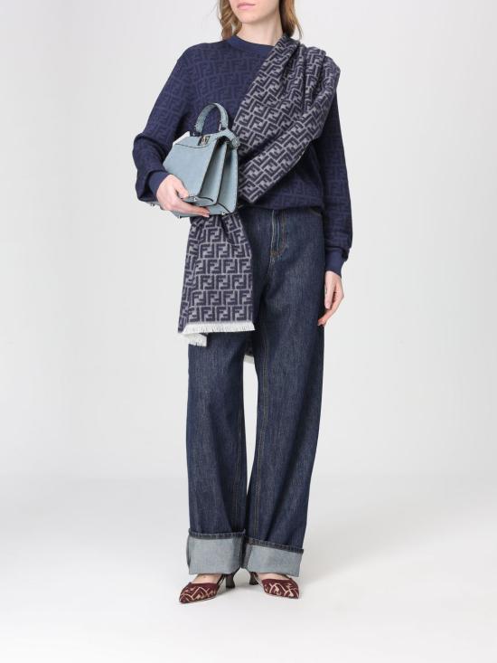 26SS 펜디 피카부 I See U 스몰백 8BN327AVQQ F1USY Denim - FENDI