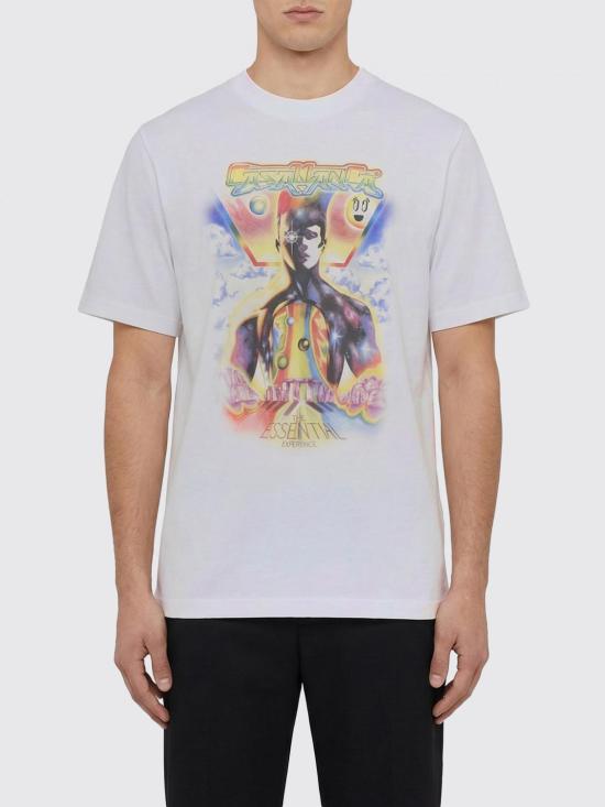 26SS 카사블랑카 반팔 티셔츠 MSP26JTS056 01 White