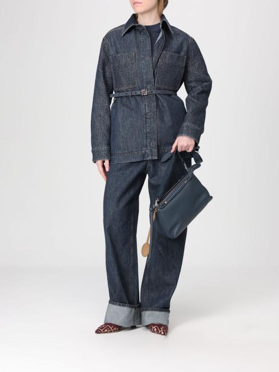 26SS 펜디 바이 더 웨이 소프트 미디움 백 8BL155AVTD F1UR9 Blue - FENDI