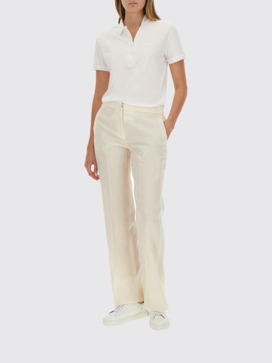 25FW 라코스테 폴로 티셔츠 PF5462 001 White - LACOSTE