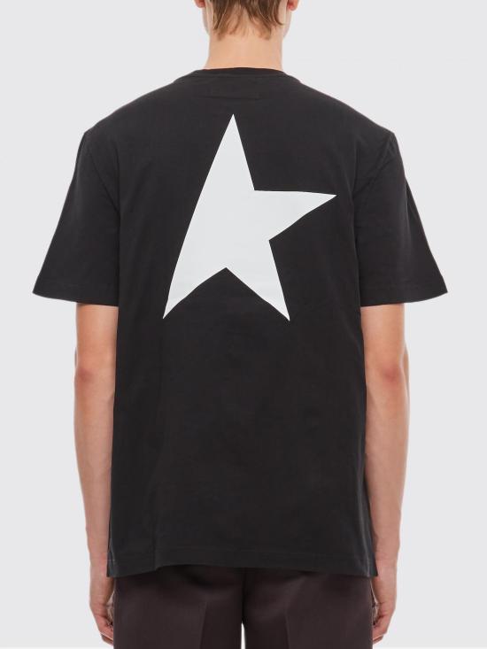 26SS 골든구스 반팔 티셔츠 GMP012208020 3 Black - GOLDEN GOOSE