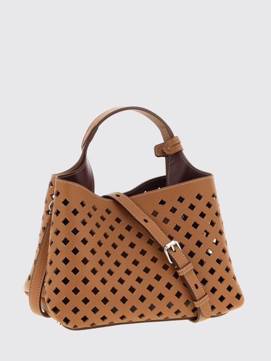 26SS 토즈 마이크로백 XBWAPAEL0W0QRI 9P13 Brown - TODS