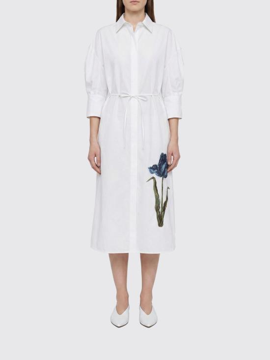 26SS 에르뎀 롱 원피스 PS26D20440029000B White