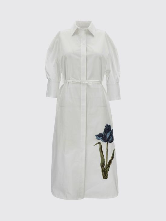 26SS 에르뎀 롱 원피스 PS26D20440029000B White - ERDEM