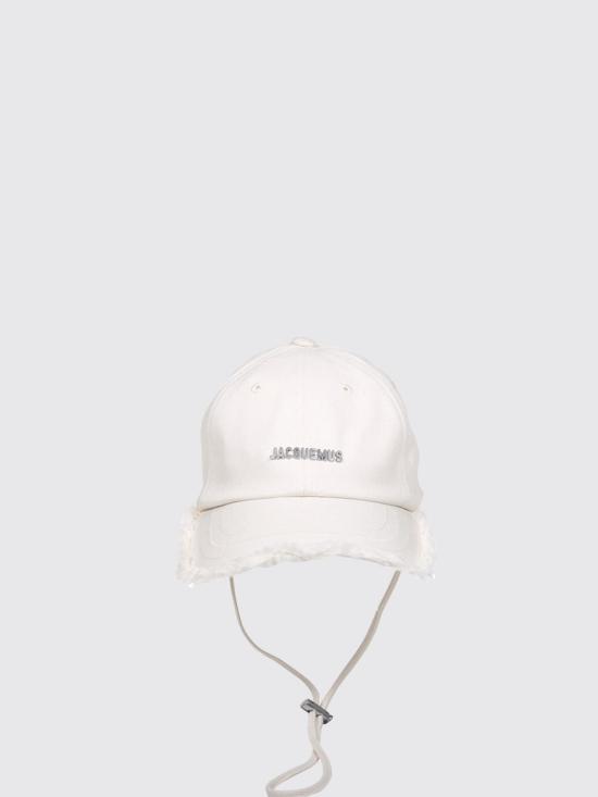 26SS 자크뮈스 볼캡 ACU00452AW00092 110 White - JACQUEMUS