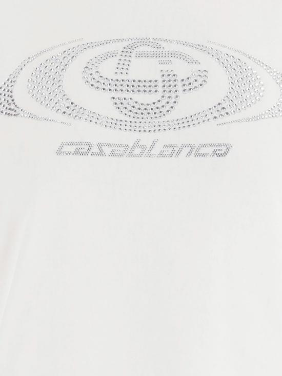 26SS 카사블랑카 반팔 티셔츠 WSP26JTS020 04 White - CASABLANCA