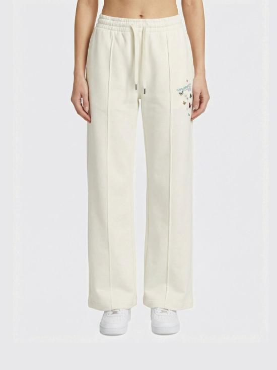 26SS 카사블랑카 트레이닝/조거 팬츠 WSP26JTR101 01 White