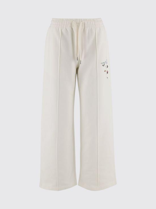 26SS 카사블랑카 트레이닝/조거 팬츠 WSP26JTR101 01 White - CASABLANCA