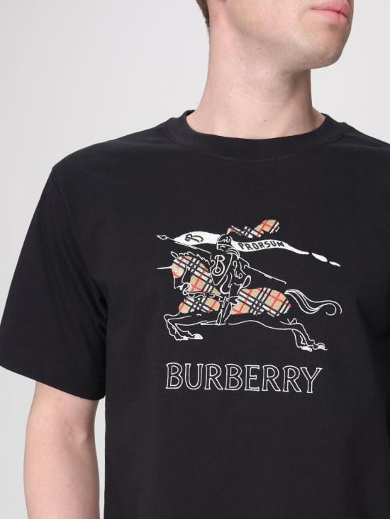 26SS 버버리 반팔 티셔츠 8121033 Black - BURBERRY